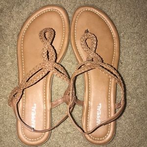 Brown Strapped Sandals